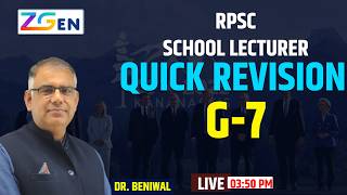 School Lec. Pol. Science | G-7 | Dr Beniwal sir
