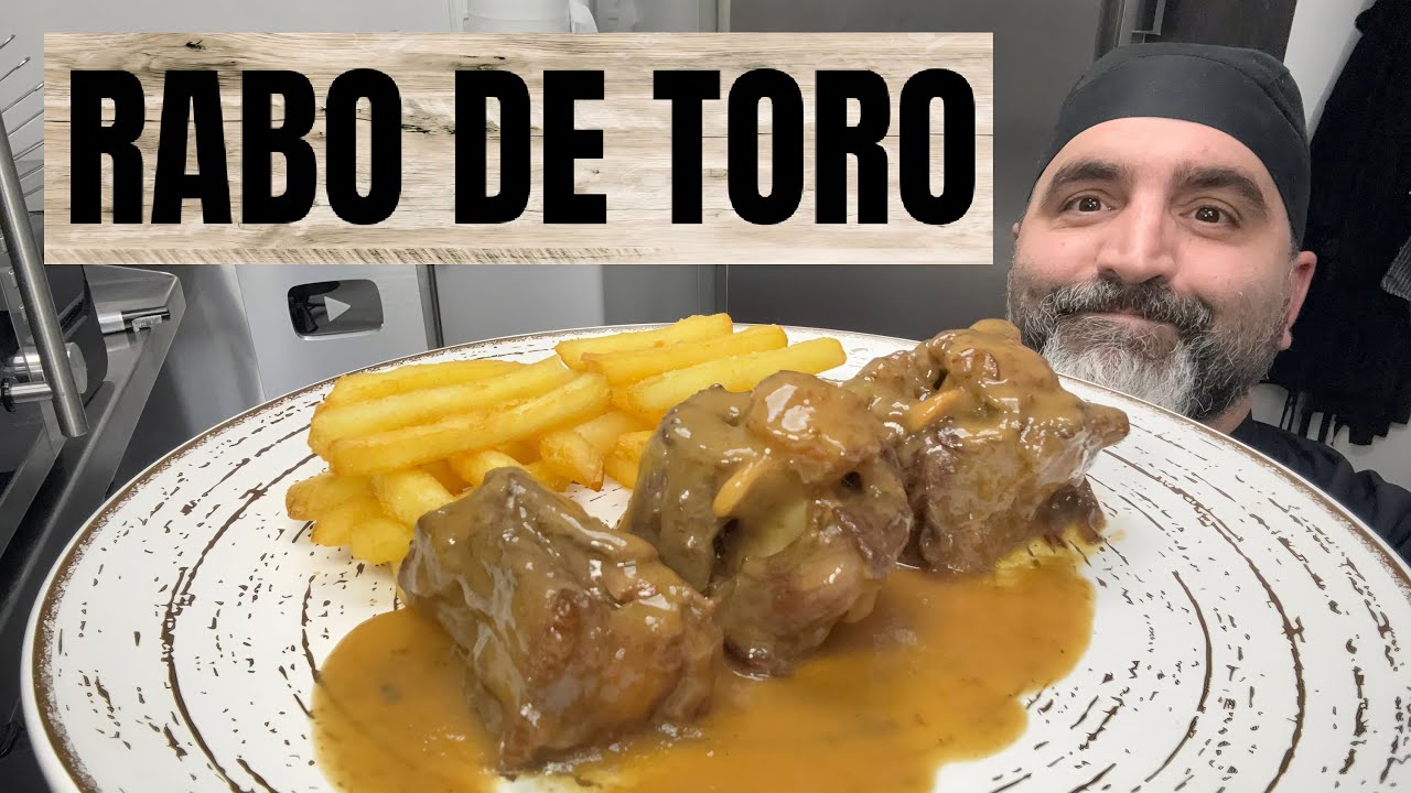 Rabo de Toro Tradicional Andaluz, Receta Fácil y Deliciosa Paso a Paso. 