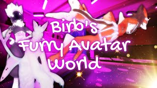 VRchat Avatar Hopping #18- Birb's Furry Avatar World