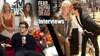 FTWD Interviews 2017 |Regarding Troy and Madison|