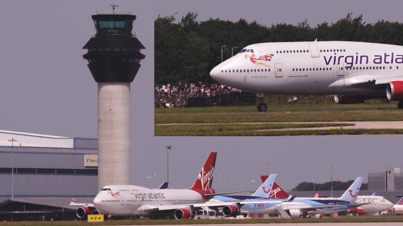 Final Flight Virgin Atlantic Jumbo 747 G-VROY