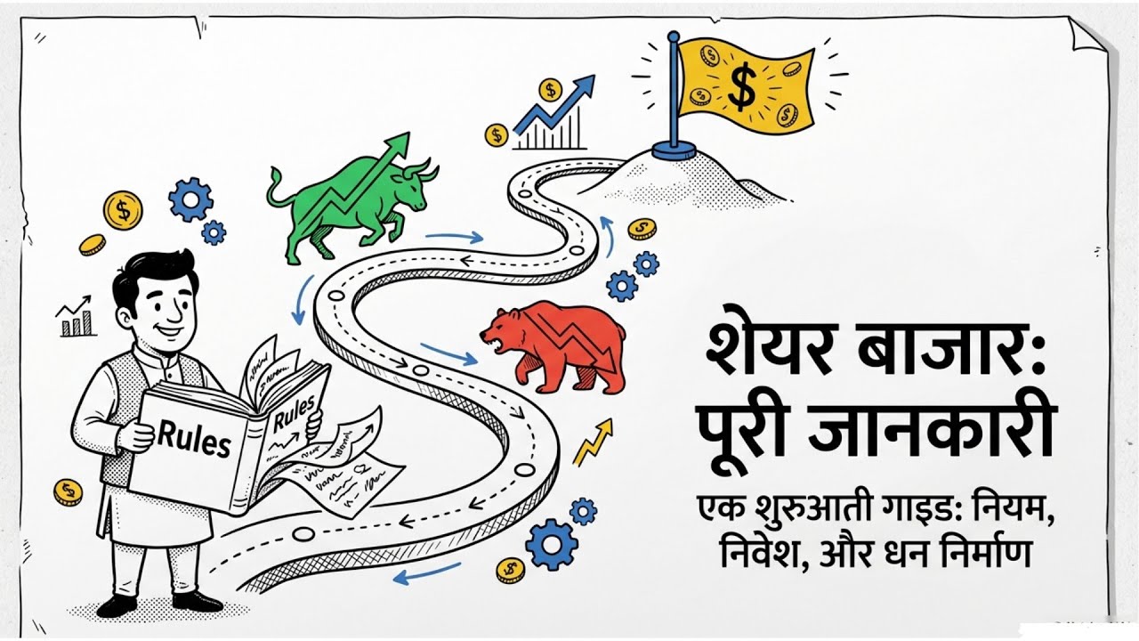 Stock Market for Beginners 2026: Complete Guide & Rules (Hindi) | शेअर बाजार Basics 