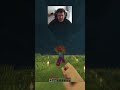 Killing a zombie unarmed in minecraft day 247 #shorts #viralshorts