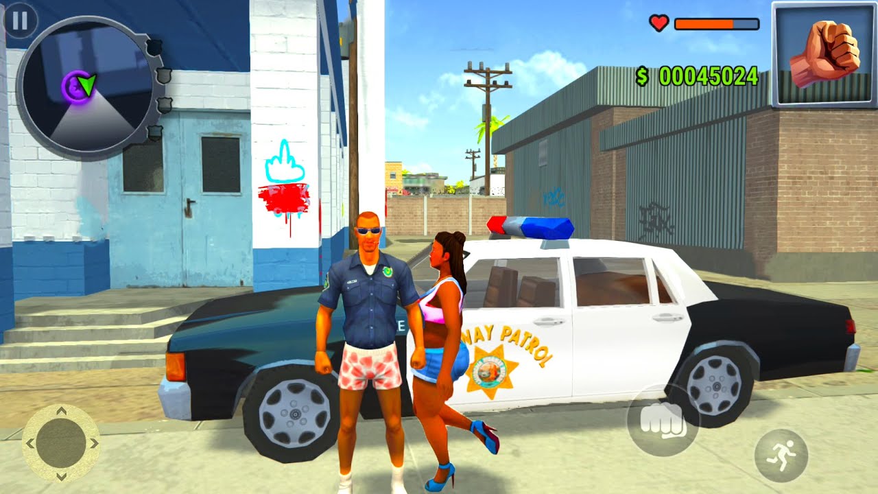 Police Department Sheriff With Car - Town Story Drive Simulator #19 -  Android Gameplay