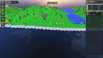 "Troops!" DevLog : Nov 2025 - 03  nice view of the canyon and human settlement early in the game