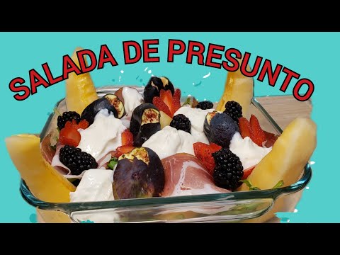 Vídeo: Como Fazer Salada De Presunto