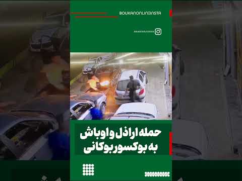 حمله اراذل و اوباش به بوکسور بوکانی بوکس درگیری پلیس بوکان تیم ملی