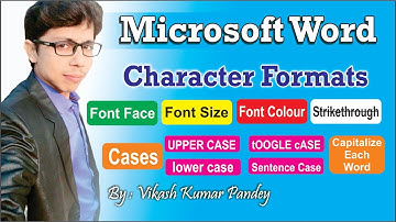CBSE CLASS 10, INFORMATION TECHNOLOGY 402, UNIT 3, MS Word : Applying Character Format
