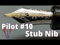 Pilots 10 su stub nib on the custom heritage 912