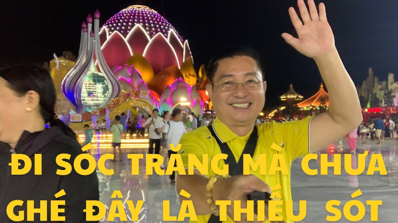 CHÚ SƠN DU XUÂN SÓC TRĂNG-KHÁM PHÁ LIÊN HOA BẢO THÁP TÂN HUÊ VIÊN CÓ GÌ QUÁ ĐẸP ?