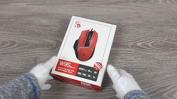 A4Tech Bloody W95 Max Sports Mouse Unboxing