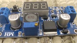 LM2596 DC-DC Module with Voltage Display Review (Urdu/Hindi)