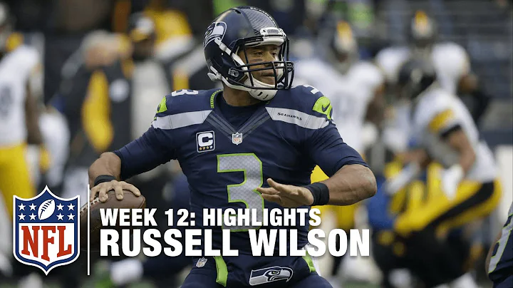 Russell Wilson Tosses 5 TDs! (Week 12) | Steelers vs. Seahawks | NFL Highlights