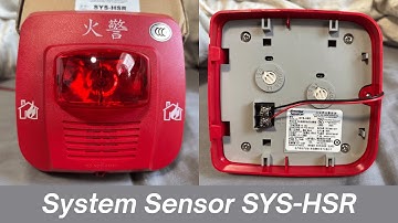 System Sensor SYS-HSR Horn Strobe