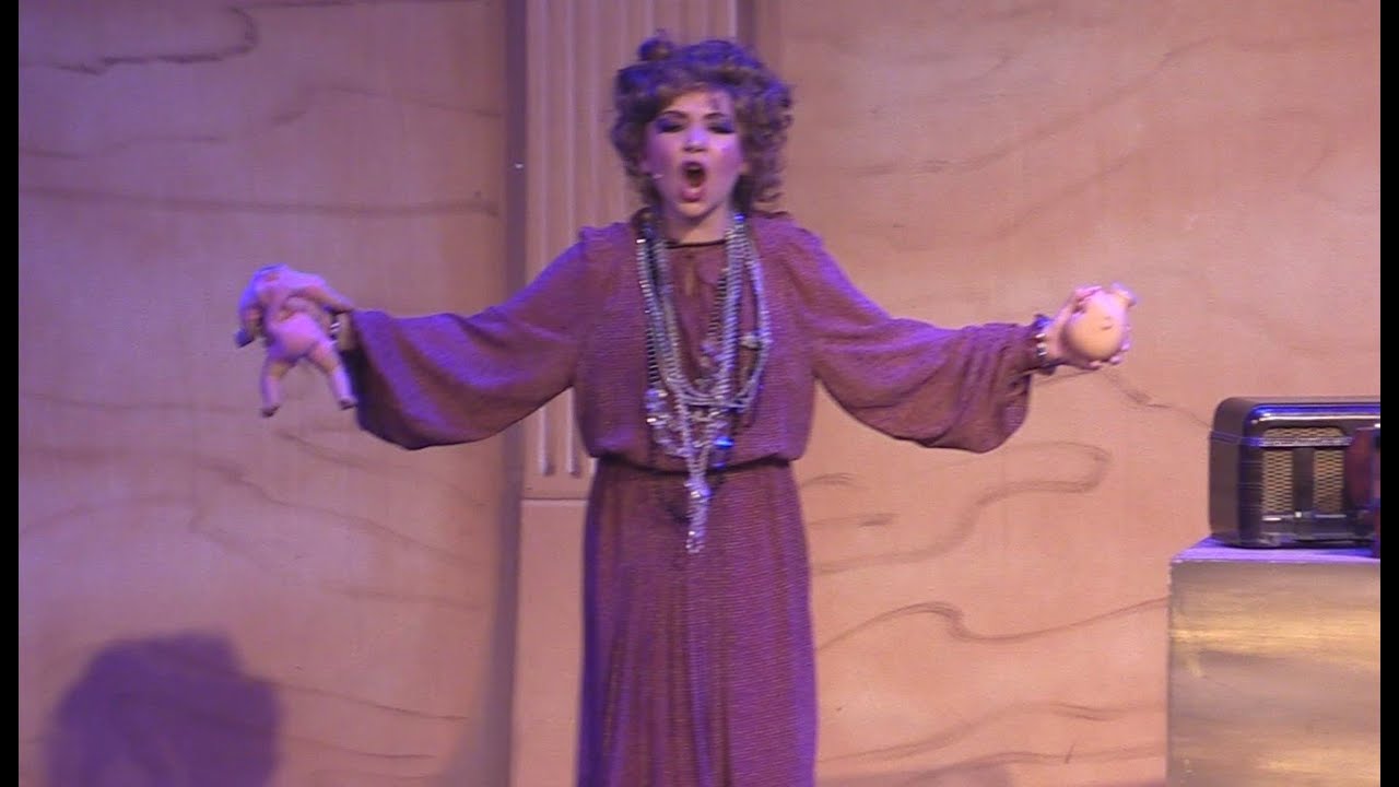 SYDNEY ATHERTON as Miss Hannigan in 