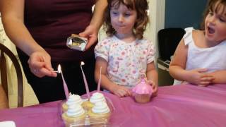 Lucy's 3rd birthday.