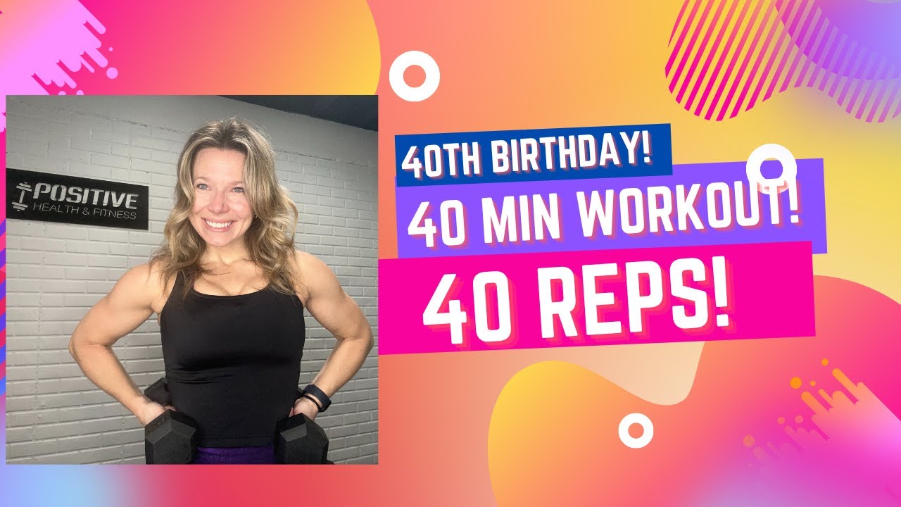 40 Minute - 40 Rep Workout! - YouTube