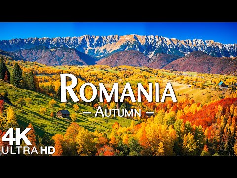 Autumn Romania 4K Ultra HD • Enchanting Autumn Romania, Scenic Relaxation Film with Calming Music.