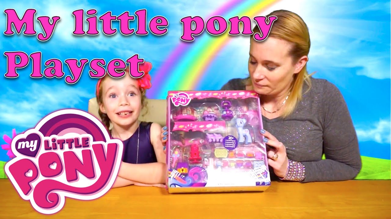 My Little Pony Rainbow Bakery Playset YouTube