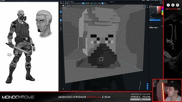 "SOLDIER" Character Creation in VoxEdit (PART1)