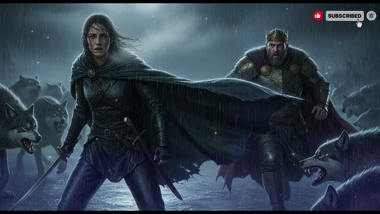 Run, my King, the Omega shouted while facing seven rogue wolves alone — But he never ran