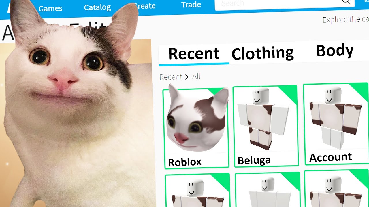 Beluga Cat  Roblox Item - Rolimon's