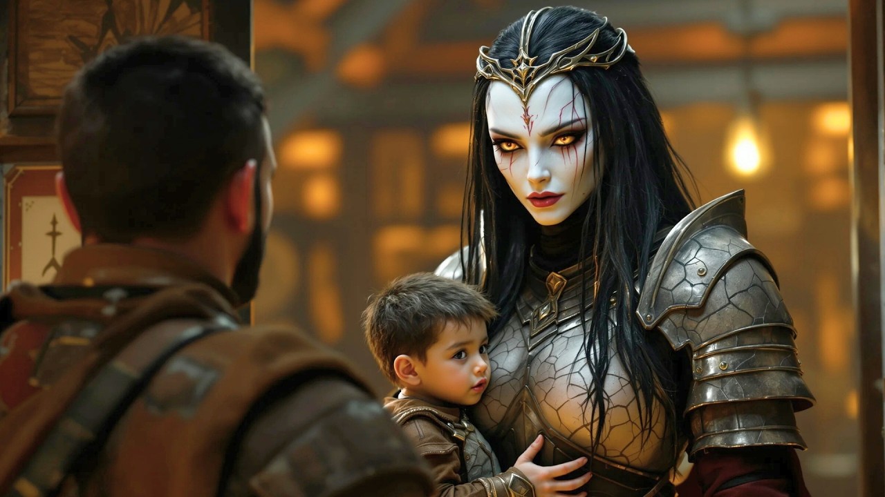 The Alien Princess Came to Me Crying and Showed Me a Child – She Said 'This Is Your Son, Human.!'