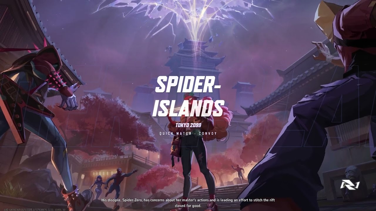 Marvel Rivals | Tokyo 2099 (Spider-Islands - Defend) Loading Screen + OST