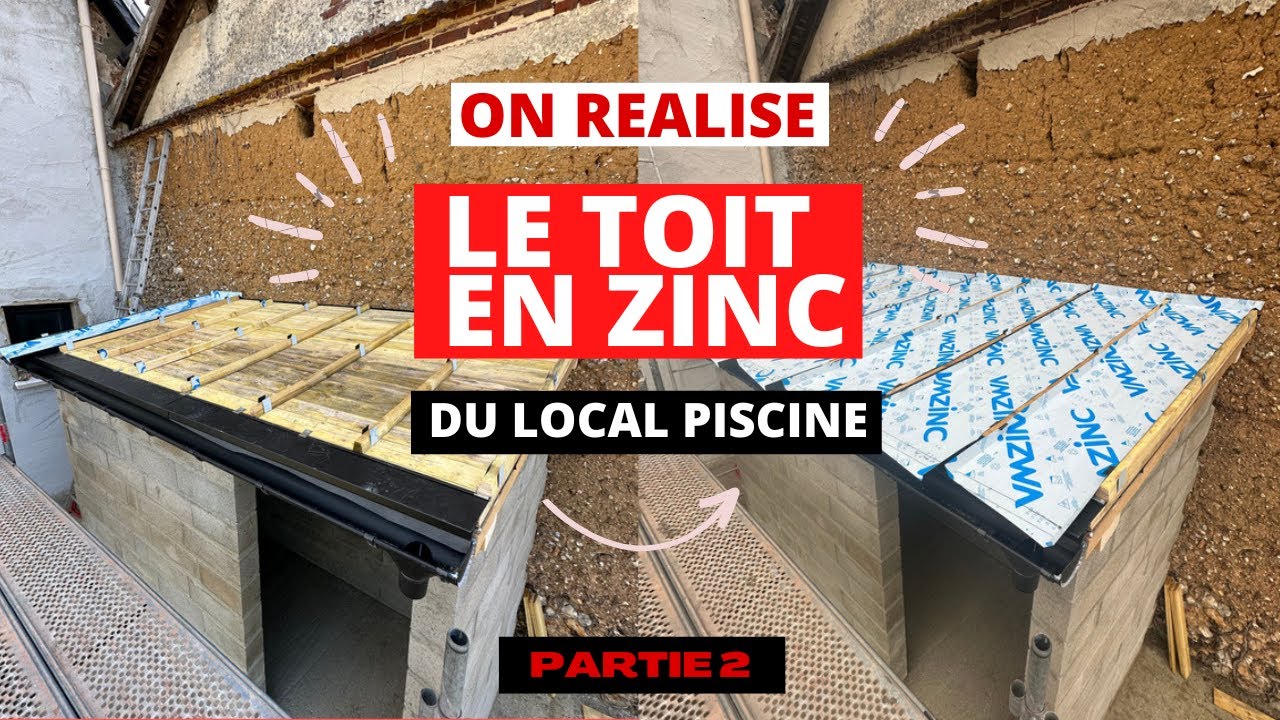 JE CONSTRUIS MA PISCINE MOI MEME ▪️Toit local piscine #2