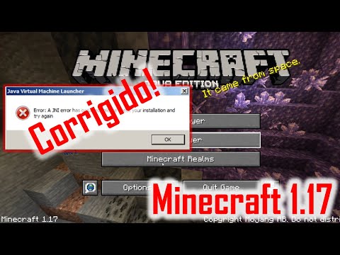 FIX Error: A JNI error has occured minecraft 1.17