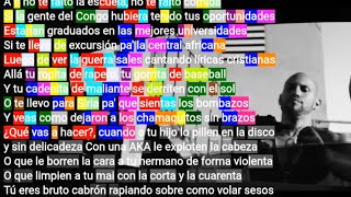 Calle 13 - Adentro. Letra y RIMAS (Métrica - Estructura)