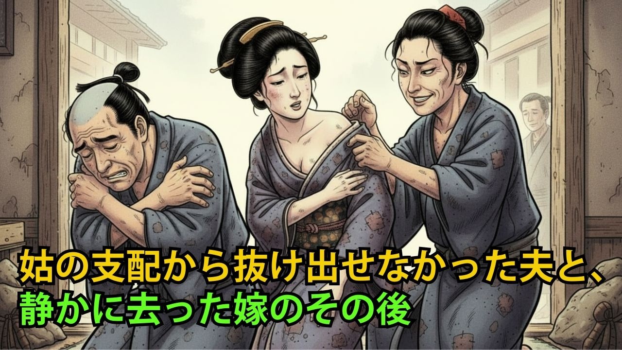 姑の支配から抜け出せなかった夫と、静かに去った嫁のその後| 野談 | 伝説 | 昔話 | 説話 | 民話