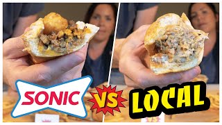 Sonic Drive-In Extra Long Ultimate Cheesesteak vs. Kappy's Subs | Food Review Show | FOOD BATTLE by O-Town Review 268 views 3 years ago 7 minutes, 33 seconds