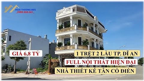 Nhà góc hai mặt tiền khu dân cư Phú Mỹ Hiệp, Full nội thất rất đẹp