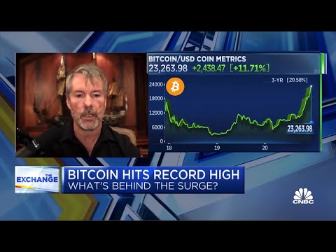 CNBC: Coinbase IPO + Michael Saylor “$150Trillion” Potential Bitcoin Inflows???