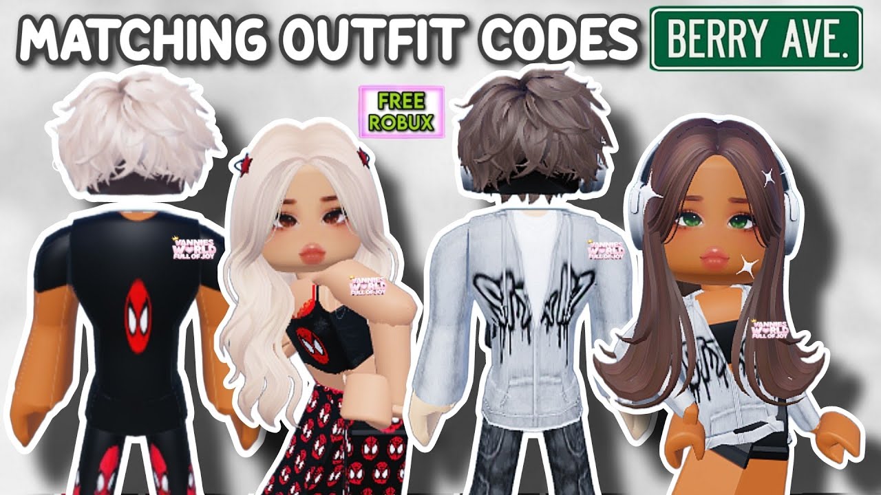 New Cute Outfit Codes w/ Links! Roblox berry Avenue outfit codes for girls  in 2023