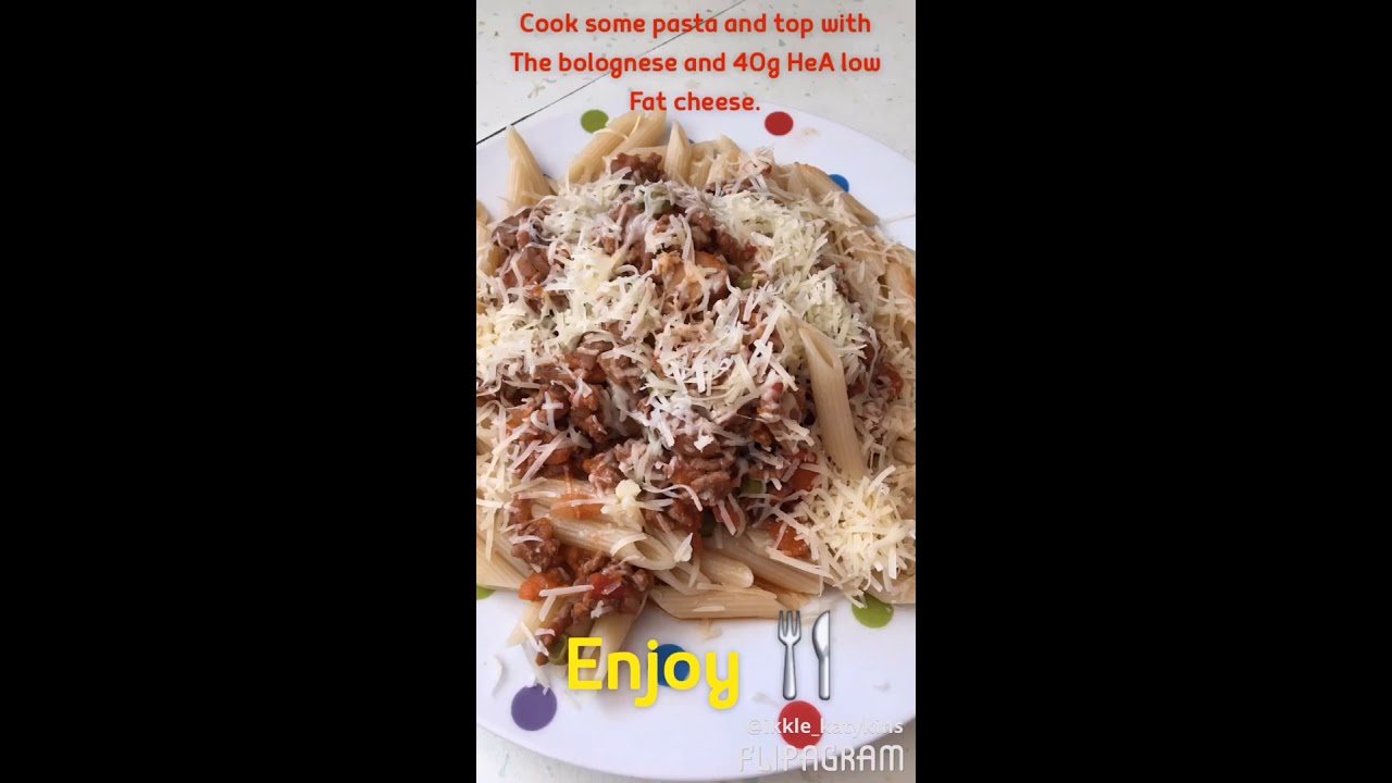 SLIMMING WORLD | spaghetti Bolognese Syn free!