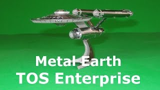 Metal Earth build - USS Enterprise - Star Trek TOS