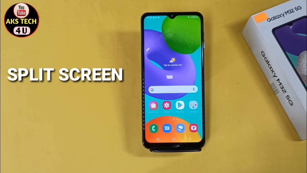 how-to-split-screen-in-samsung-m32-5g-samsung-m32-5g-windows-screen