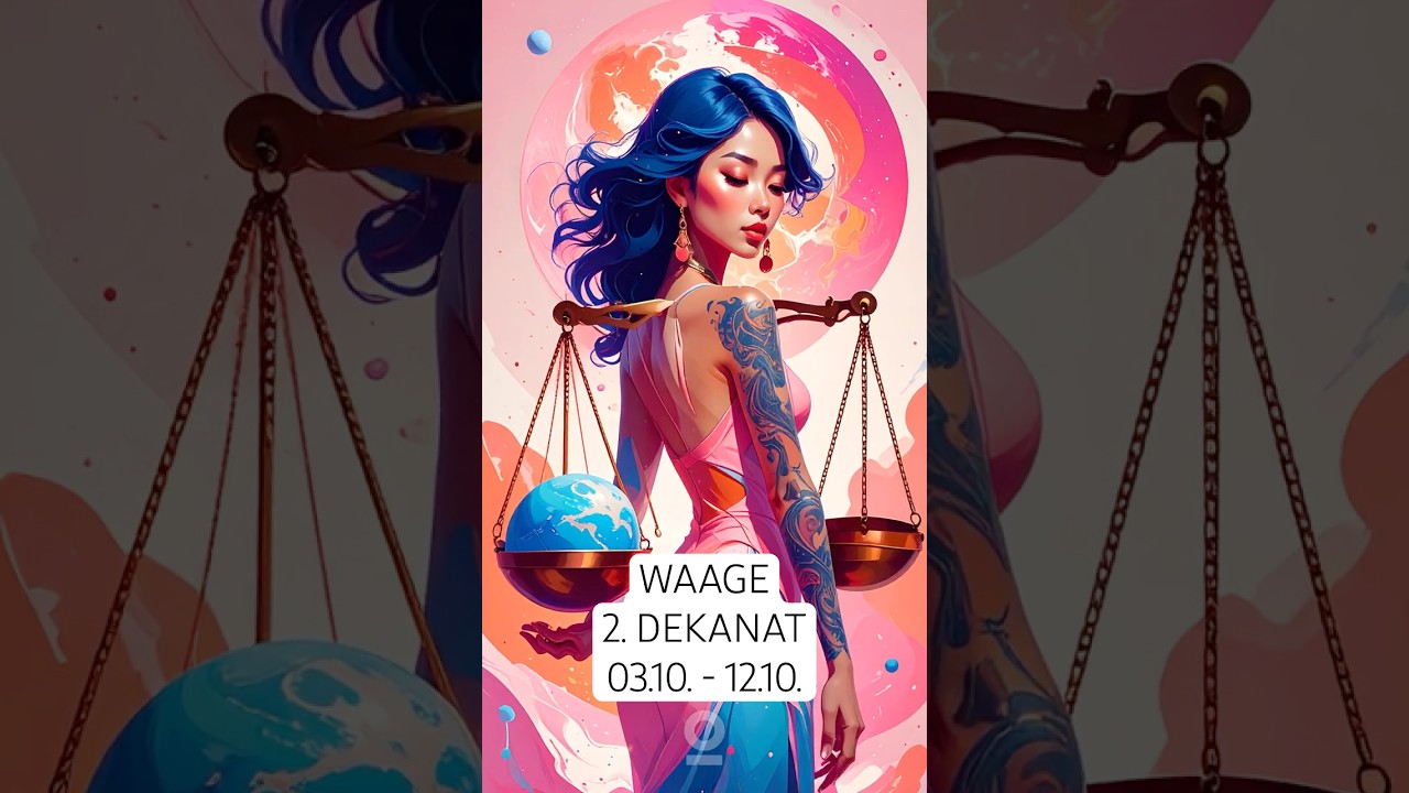 Sternzeichen Waage - 2. Dekanat ♎︎