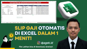 Cara Cepat Bikin Slip Gaji Otomatis di Excel!