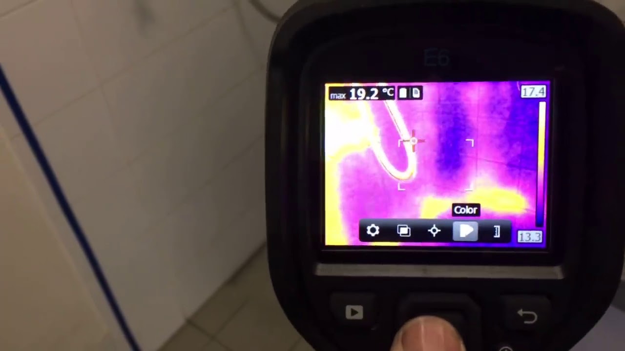 UTi712S Thermal Imaging Camera for Water Leakage Detection
