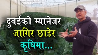 लाखौंको जागिर छाडेर कृषिमा भविष्य खोज्दै डिग्री होल्डर युवा | Sujan Shrestha