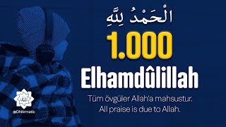 Zikir - Elhamdülillah | 1000 tekrar - الحَمْد لله - Alhamdulillah - #zikir #dhikr #alhamdulillah screenshot 4