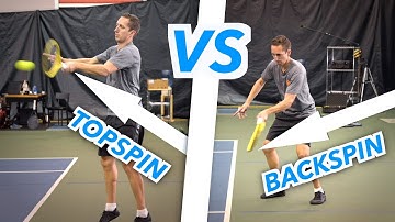 TOPSPIN vs BACKSPIN: What