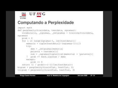 Vídeo: Como colocar perplexidades em uma frase?