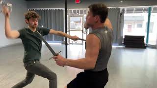 Stage Combat: Duel (Rapier and Dagger combat) Travis Roh