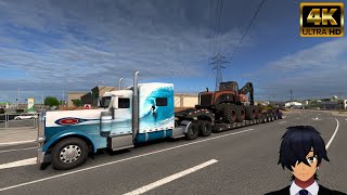 Peterbilt 389 truck Hauling Log Harvester American truck simulator  screenshot 4