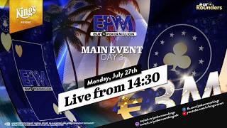 👑 Day 3 of €590 EPM Main Event live from King's Resort 🎙️Lemon screenshot 4