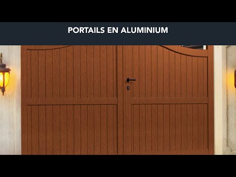 L'aluminium pour un portail durable - Technitoit